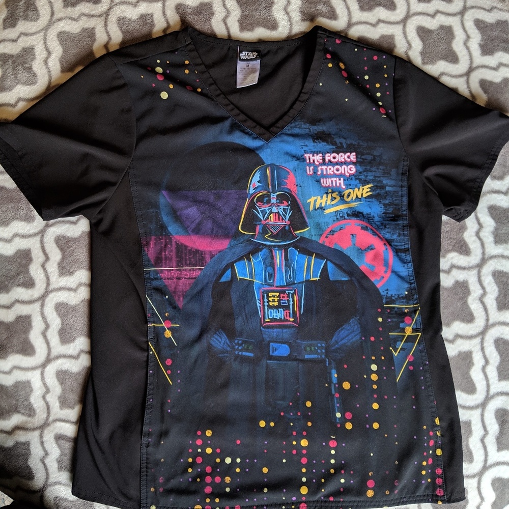 Star Wars Scrub Top